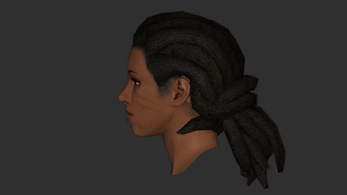 Elder Scrolls 5: Skyrim Special Edition — Дреды для женщин