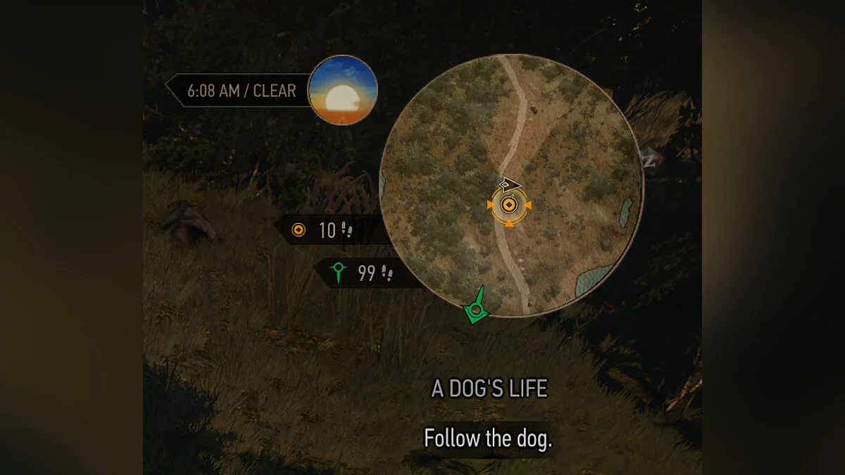 The Witcher 3: Wild Hunt - Complete Edition — Динамическая миникарта