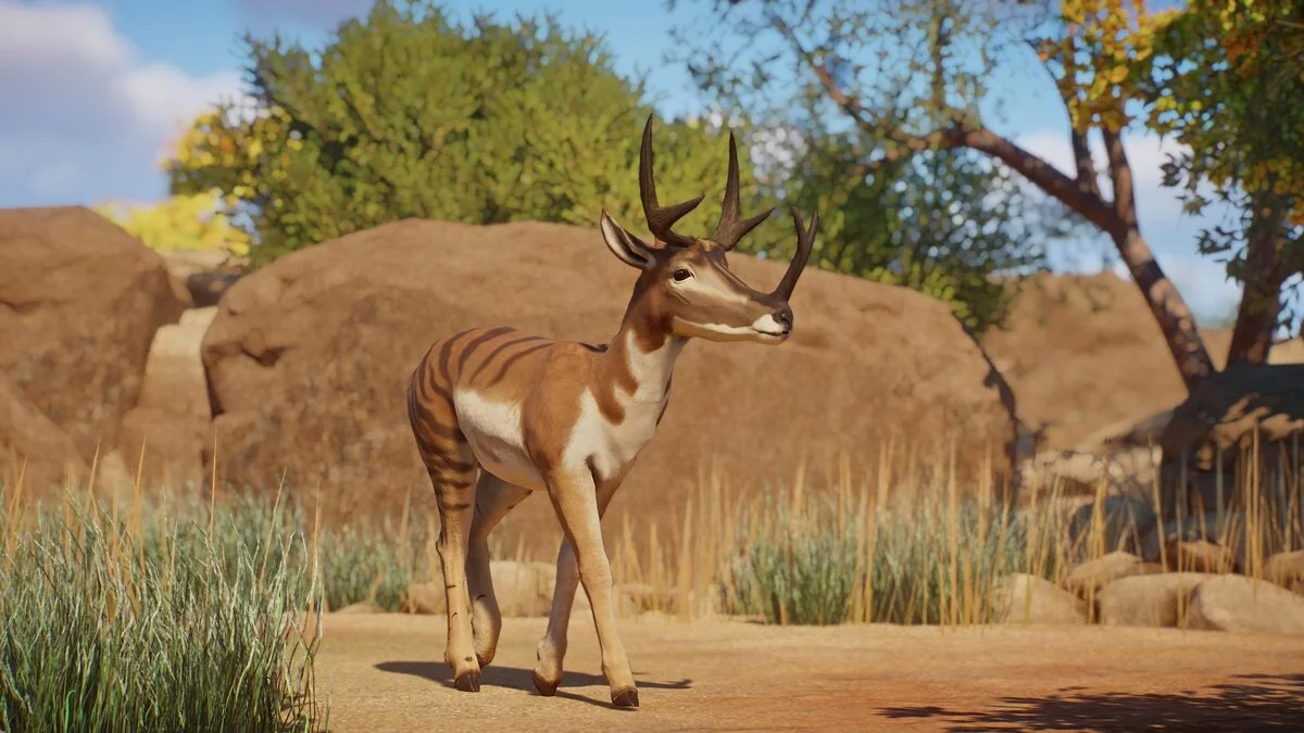 Planet Zoo — Новые виды — синтотоцерас (Ледниковый период)