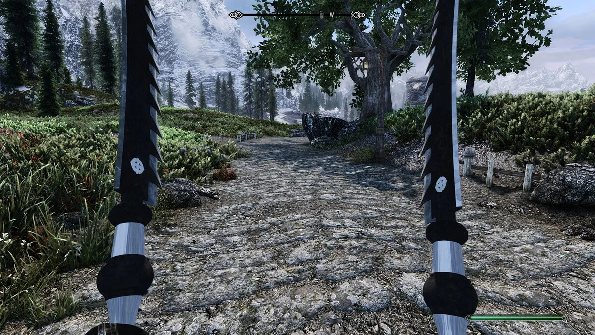 Elder Scrolls 5: Skyrim Special Edition — Мечи Кайнэ из игры Nier Replicant