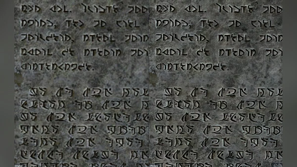 The Elder Scrolls 5: Skyrim Legendary Edition — Каменные таблички в 4K