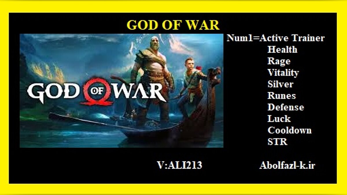 God of War — Трейнер (+8) [Latest Ali213]