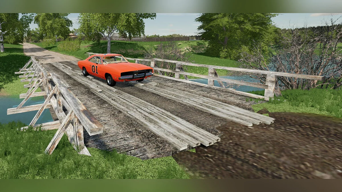 Farming Simulator 22 — Dodge Charger 1969