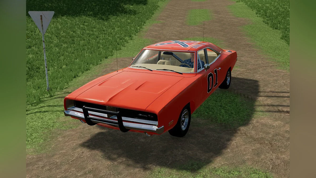 Farming Simulator 22 — Dodge Charger 1969