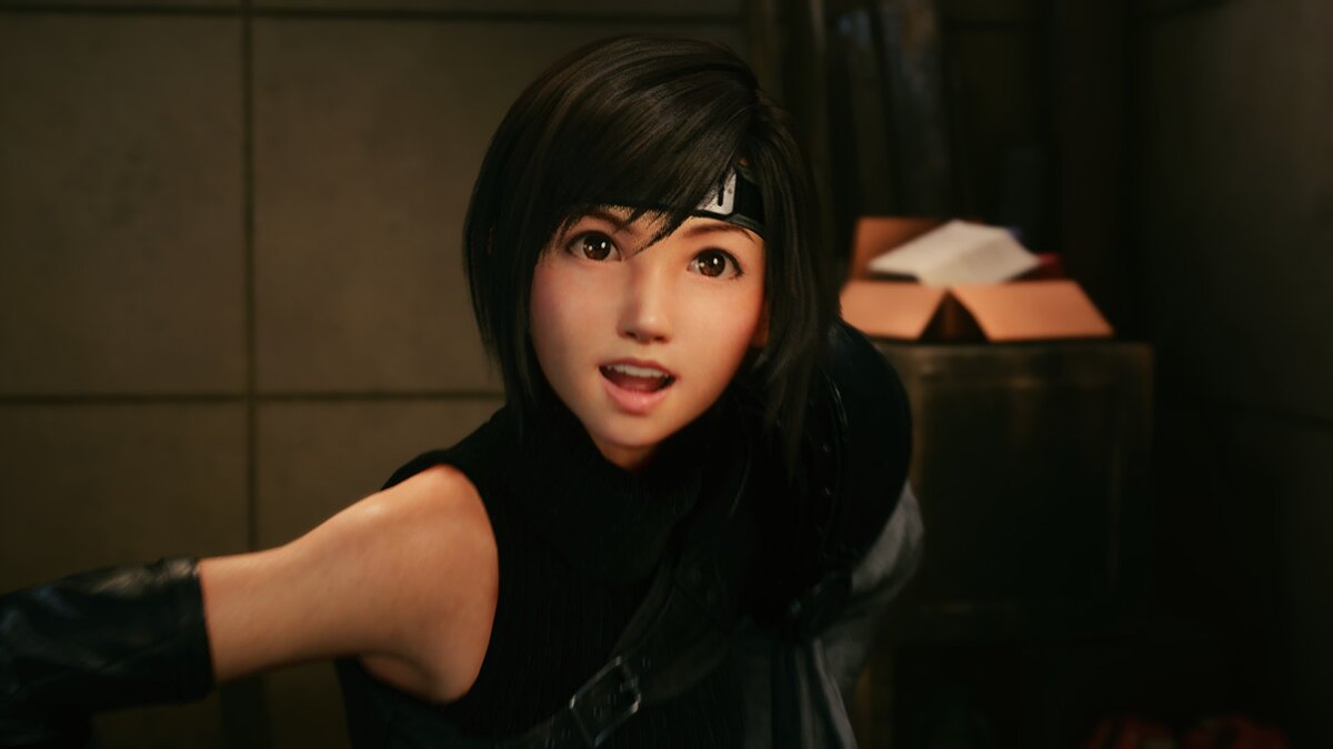 Final Fantasy VII Remake — Черный цвет для Юффи