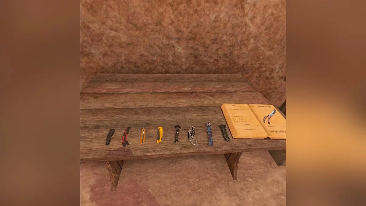 Blade and Sorcery — Набор современных ножей