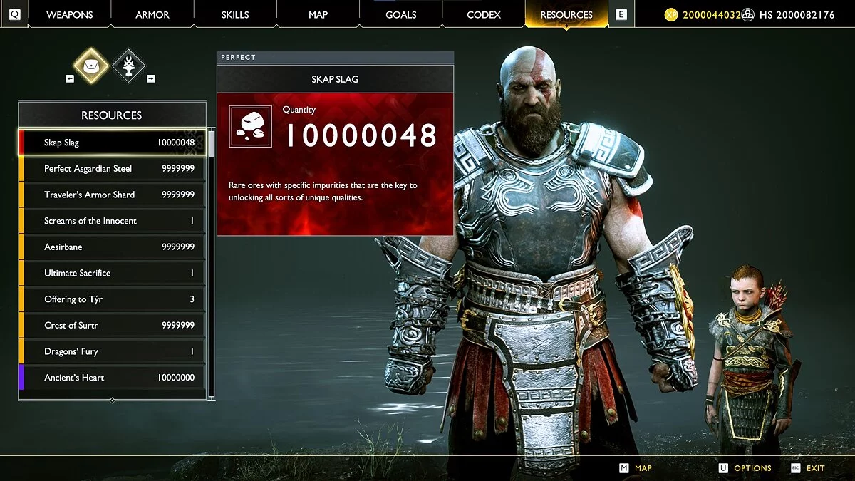 God of War — Сохранение (Модифицированное сохранение, НГ+, всё открыто и найдено)