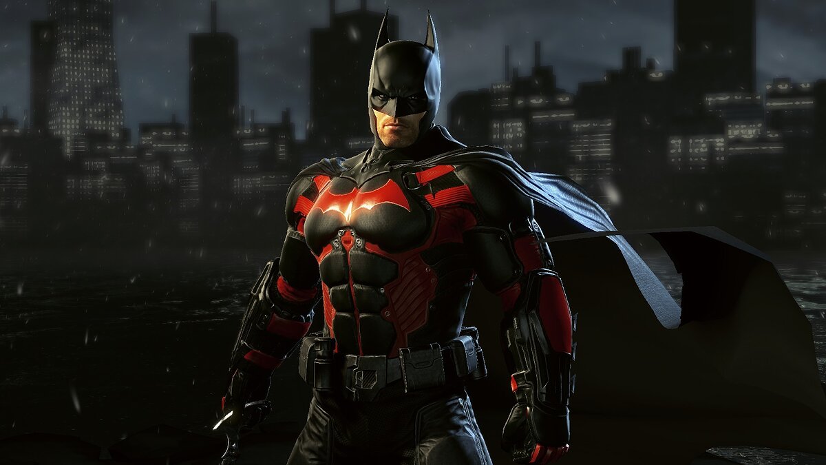 Batman: Arkham Origins — Черно-красный стандартный костюм