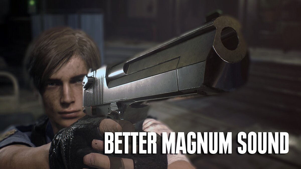 Resident Evil 2 — Улучшенный звук стрельбы из «Магнума»