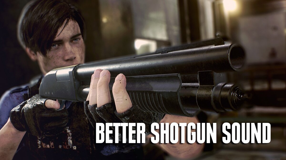 Resident Evil 2 — Улучшенный звук выстрела из дробовика