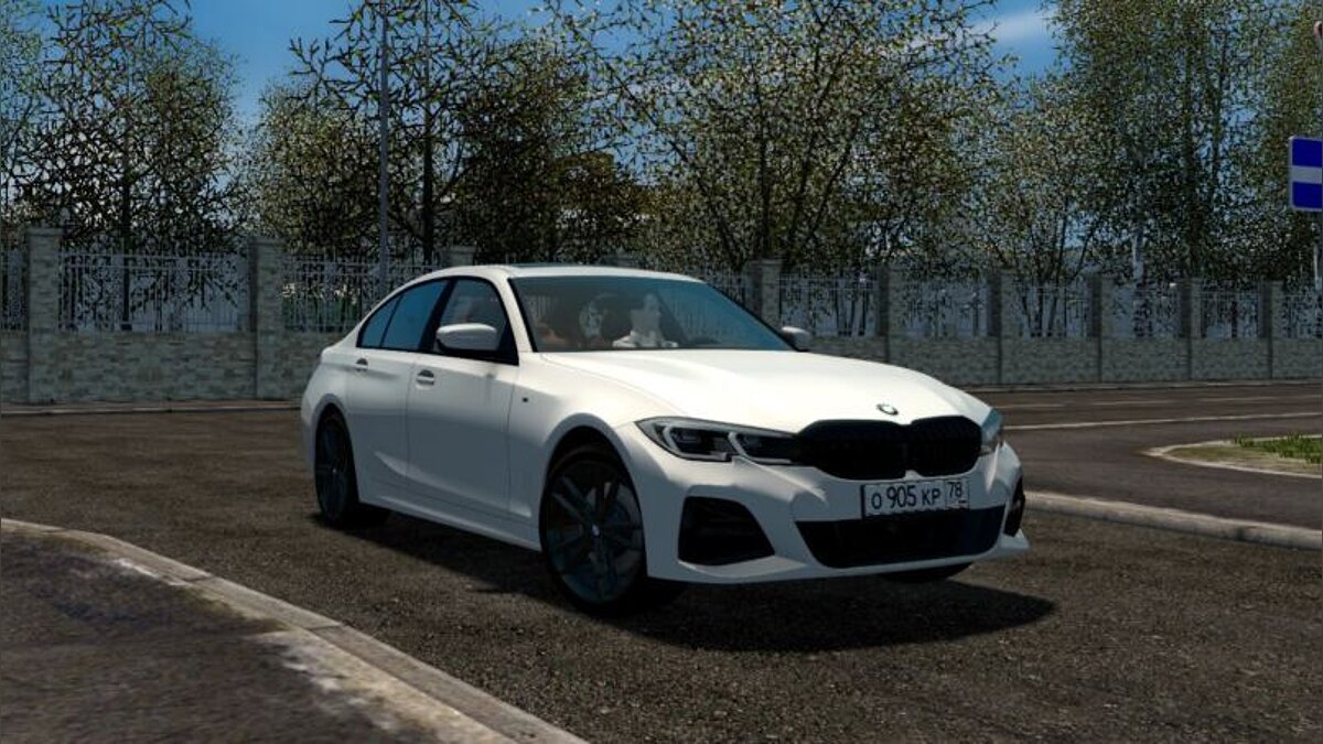 City Car Driving — BMW 320d M-Sport (G20) 2019