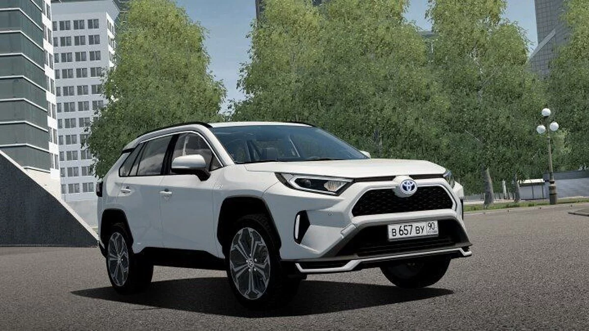 City Car Driving — 2021 Toyota RAV4 Prime Hybrid