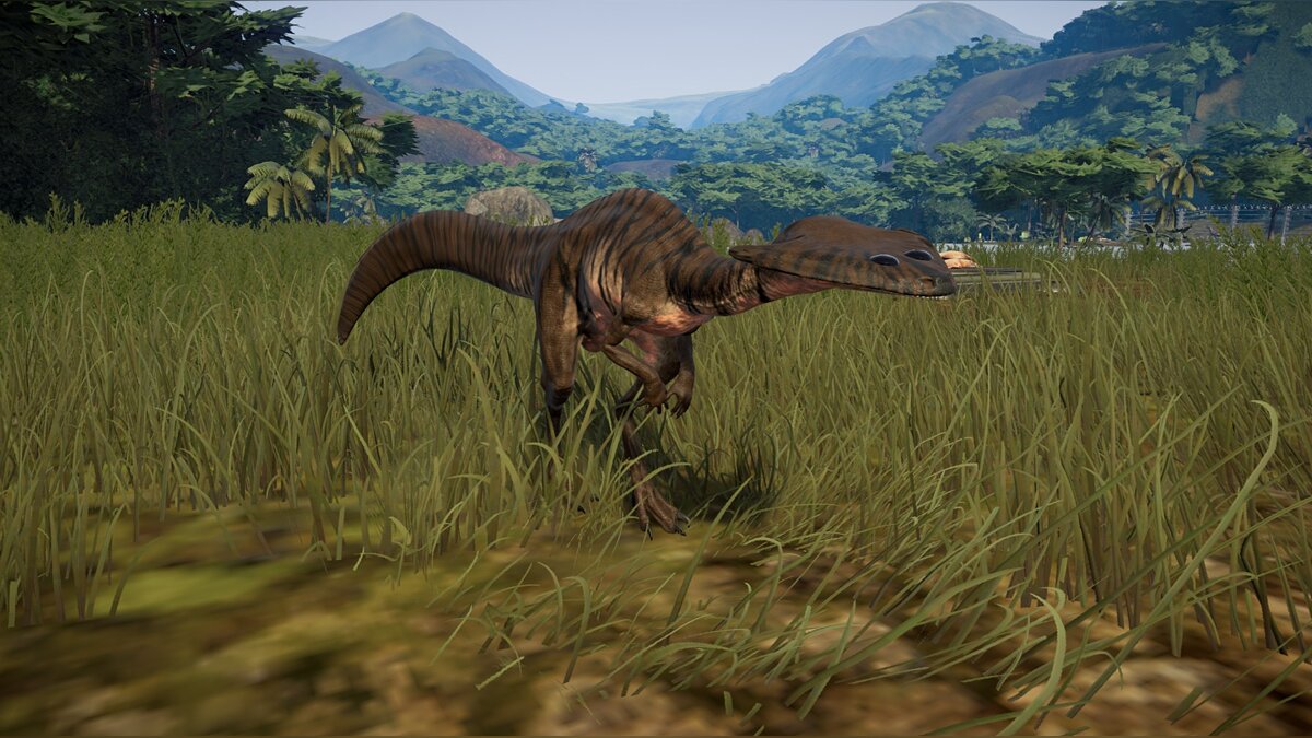 Jurassic World Evolution — Компсокаулус (новый гибрид)