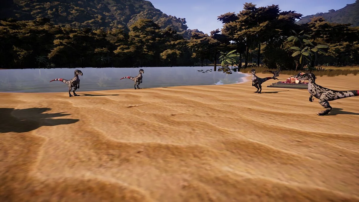 Jurassic World Evolution — Дромеозавр (новый вид)