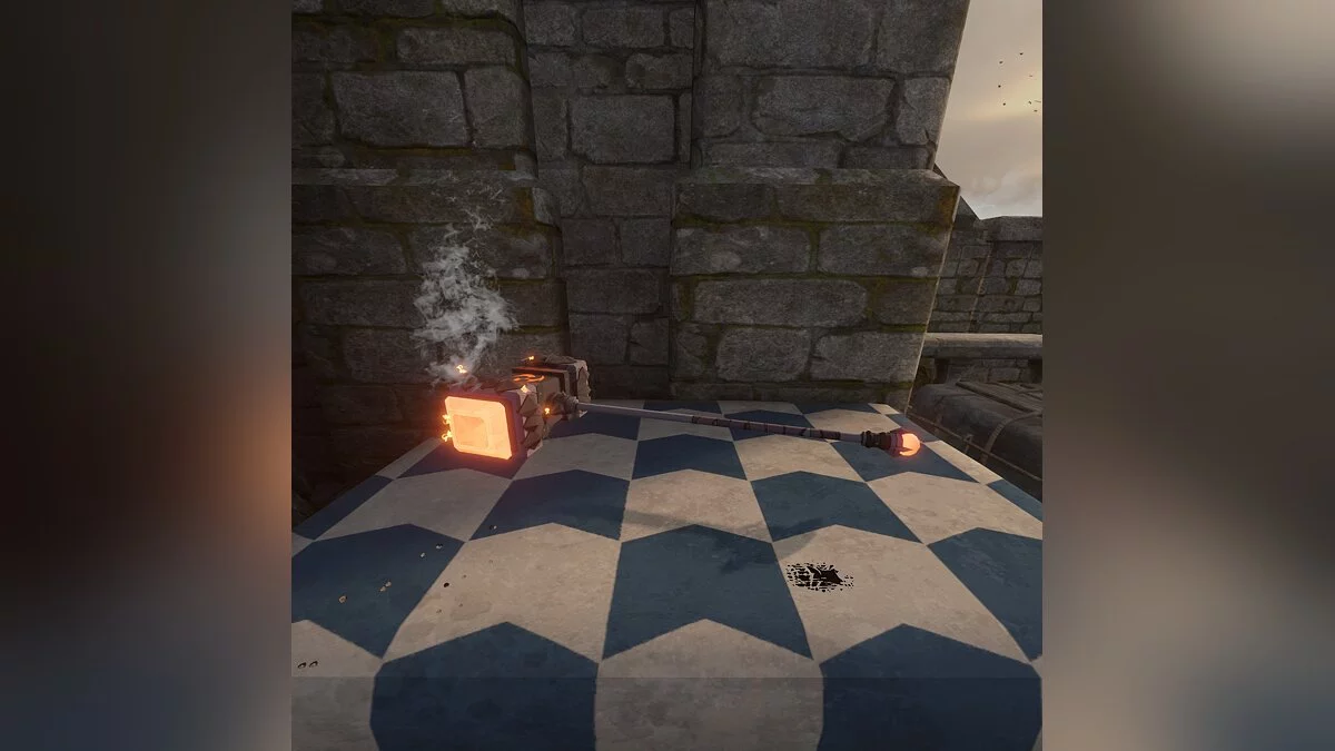 Blade and Sorcery — Молот из игры Genshin Impact