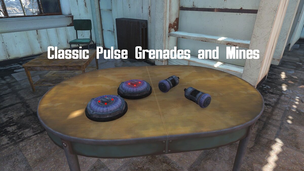 Fallout 4: Game of the Year Edition — Классические импульсные гранаты и мины