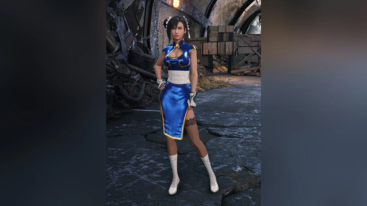Final Fantasy VII Remake — Тифа в костюме Чун-Ли