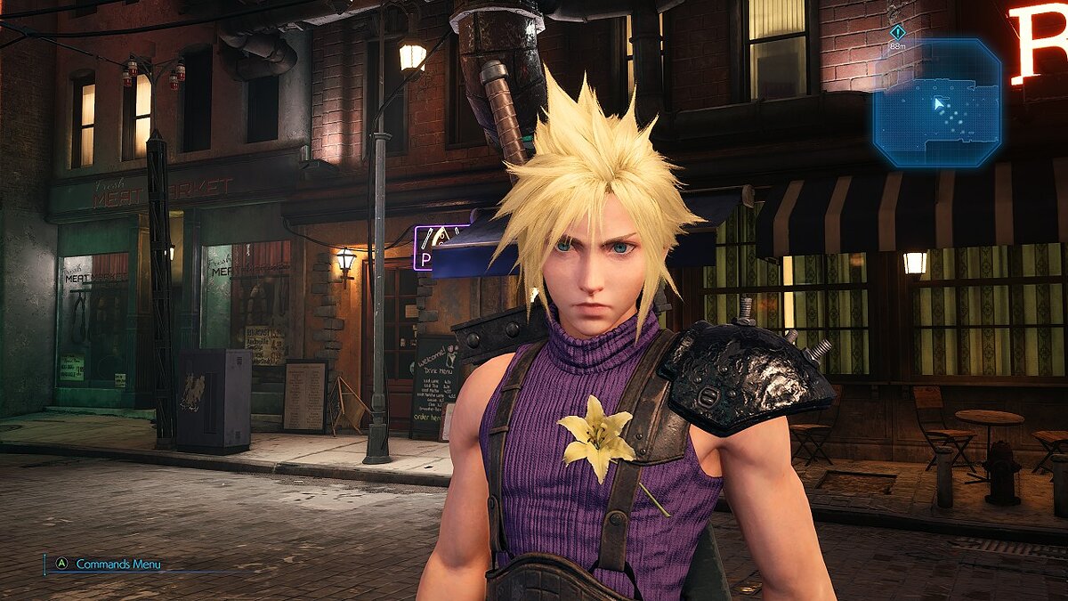 Final Fantasy VII Remake — Новый костюм с ярко-желтыми волосами