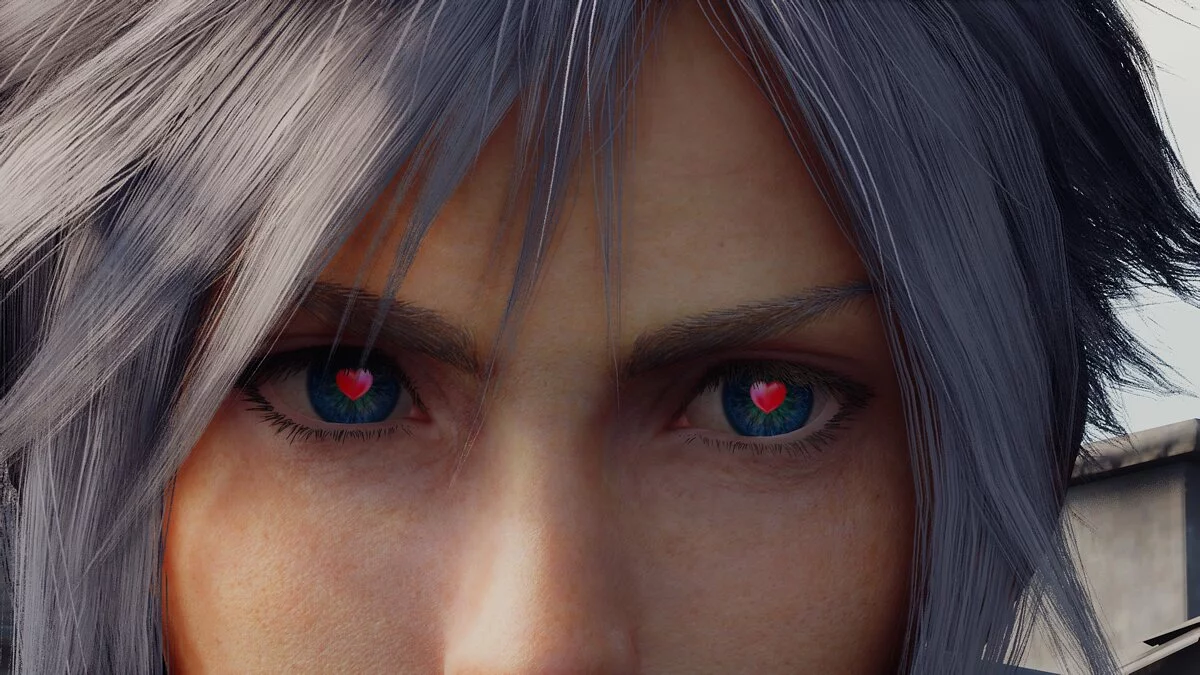 Final Fantasy VII Remake — Глаза-сердечки