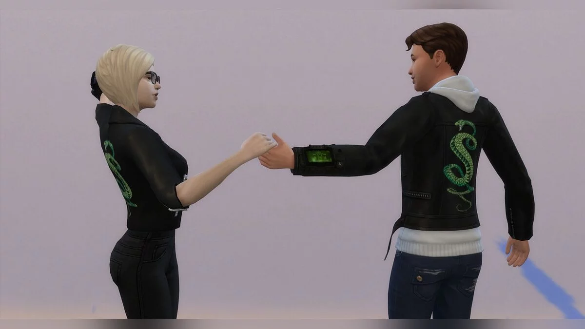 The Sims 4 — Куртки Tunnel Snake