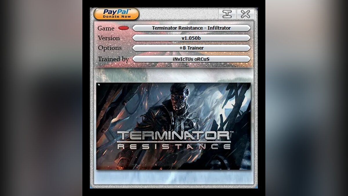 Terminator: Resistance — Трейнер (+7) [1.027 - UPD: 26.01.2022]