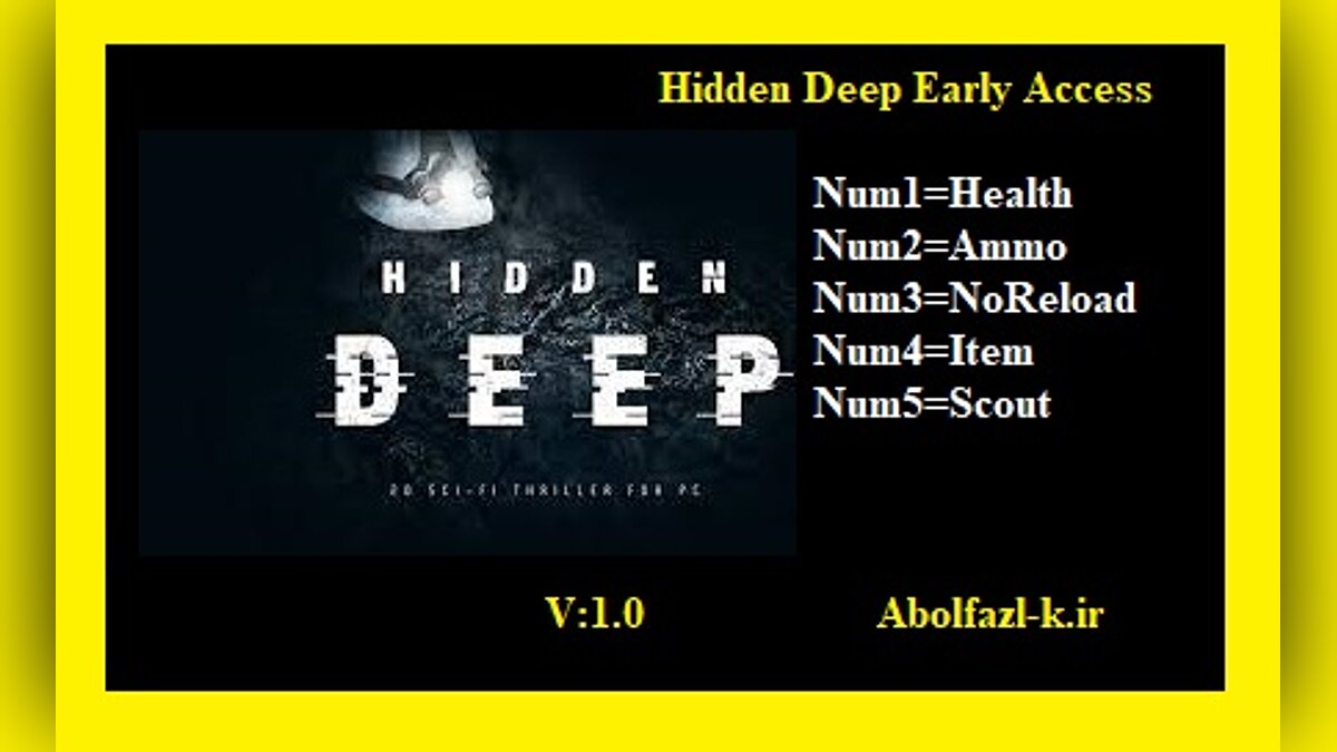 Hidden Deep — Трейнер (+5) [EA: 1.0]