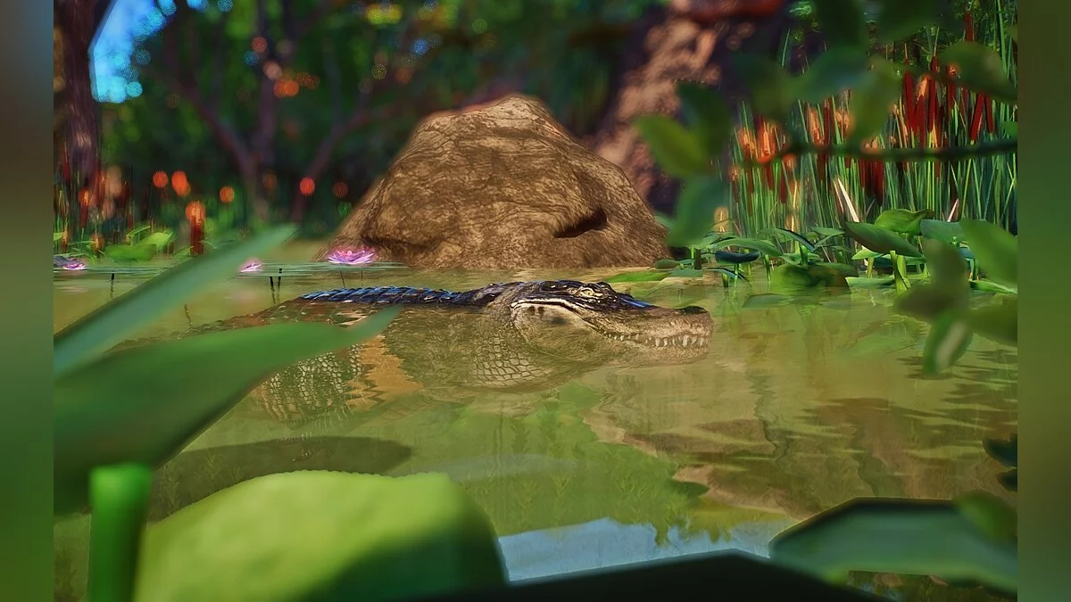 Planet Zoo — Новые виды — черный кайман