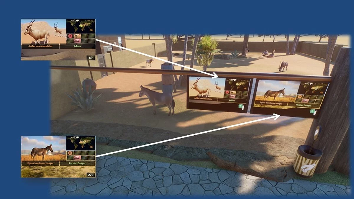 Planet Zoo — Плакаты с животными