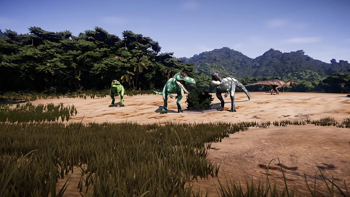 Jurassic World Evolution — Бахариазавр