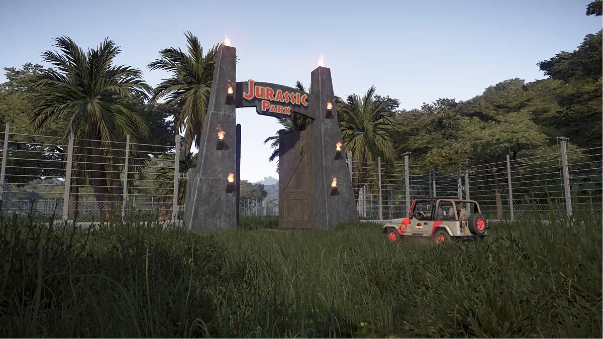 Jurassic World Evolution — Естественная графика