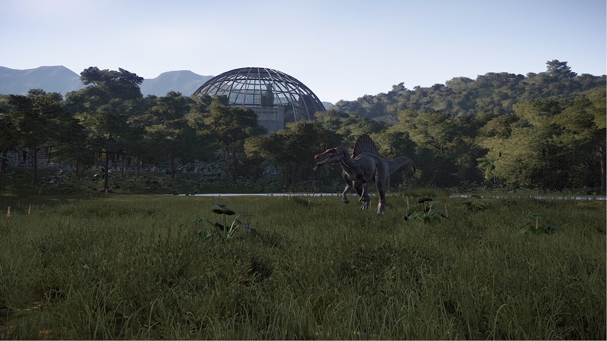 Jurassic World Evolution — Естественная графика