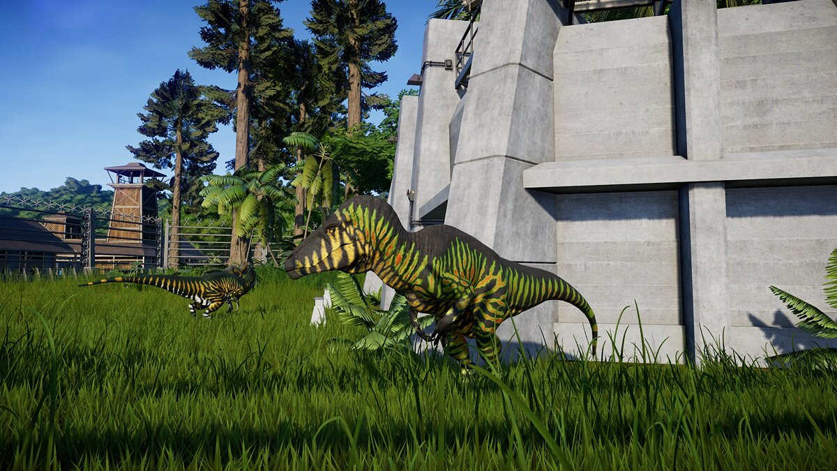 Jurassic World Evolution — Криолофозавр