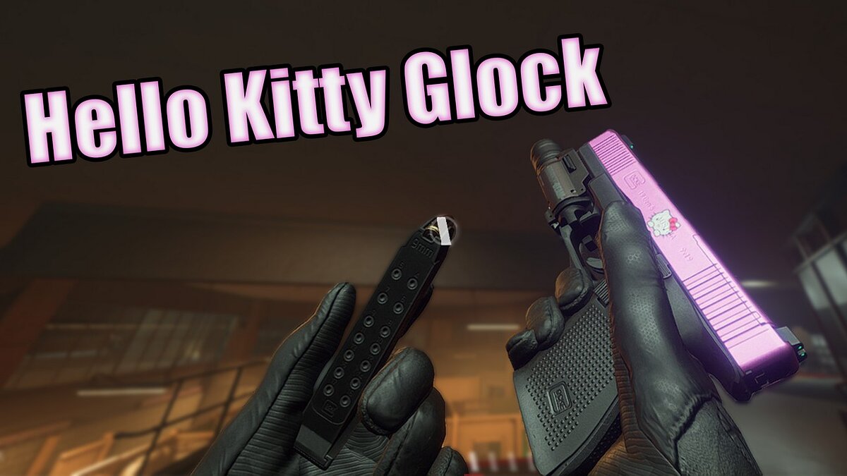 Ready or Not — Розовый Glock 19