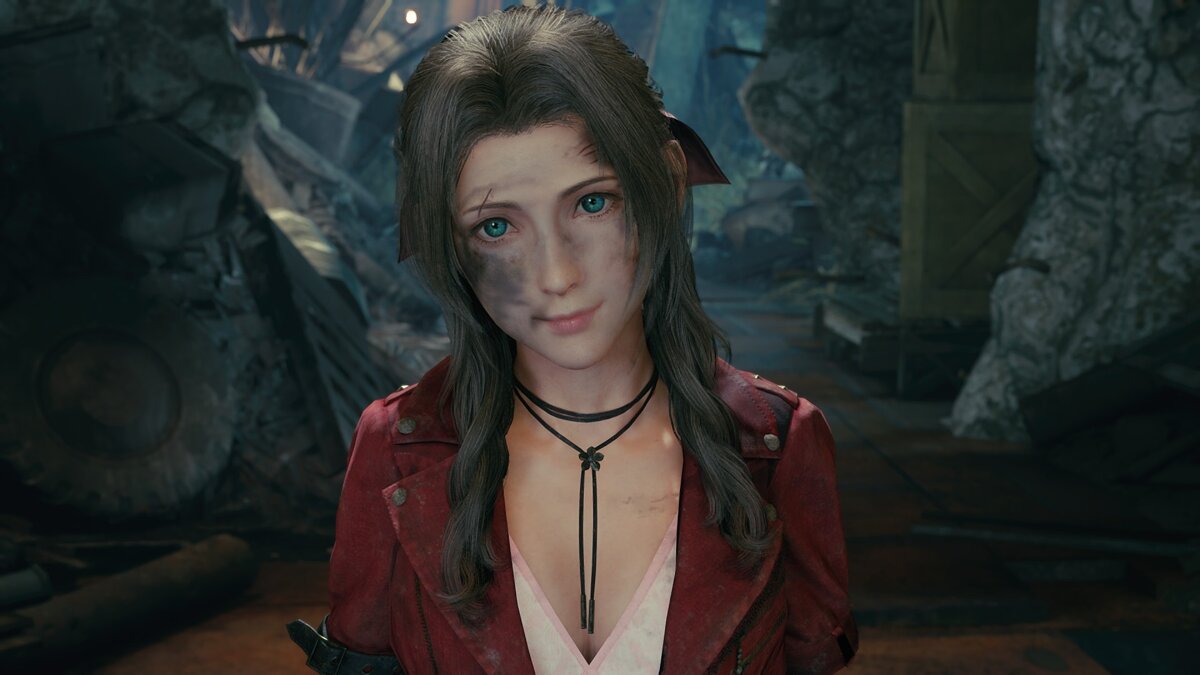Final Fantasy VII Remake — Грязное платье Айрис