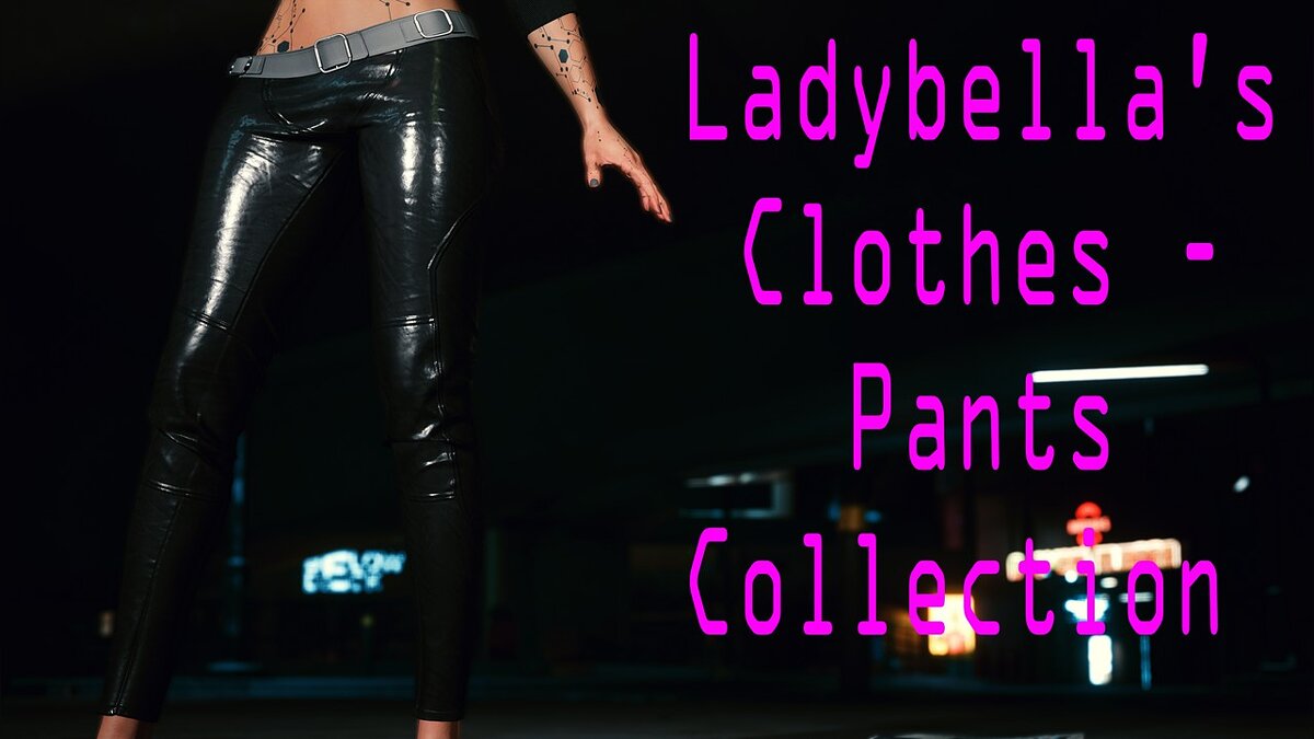 Cyberpunk 2077 — Коллекция штанов для Ви