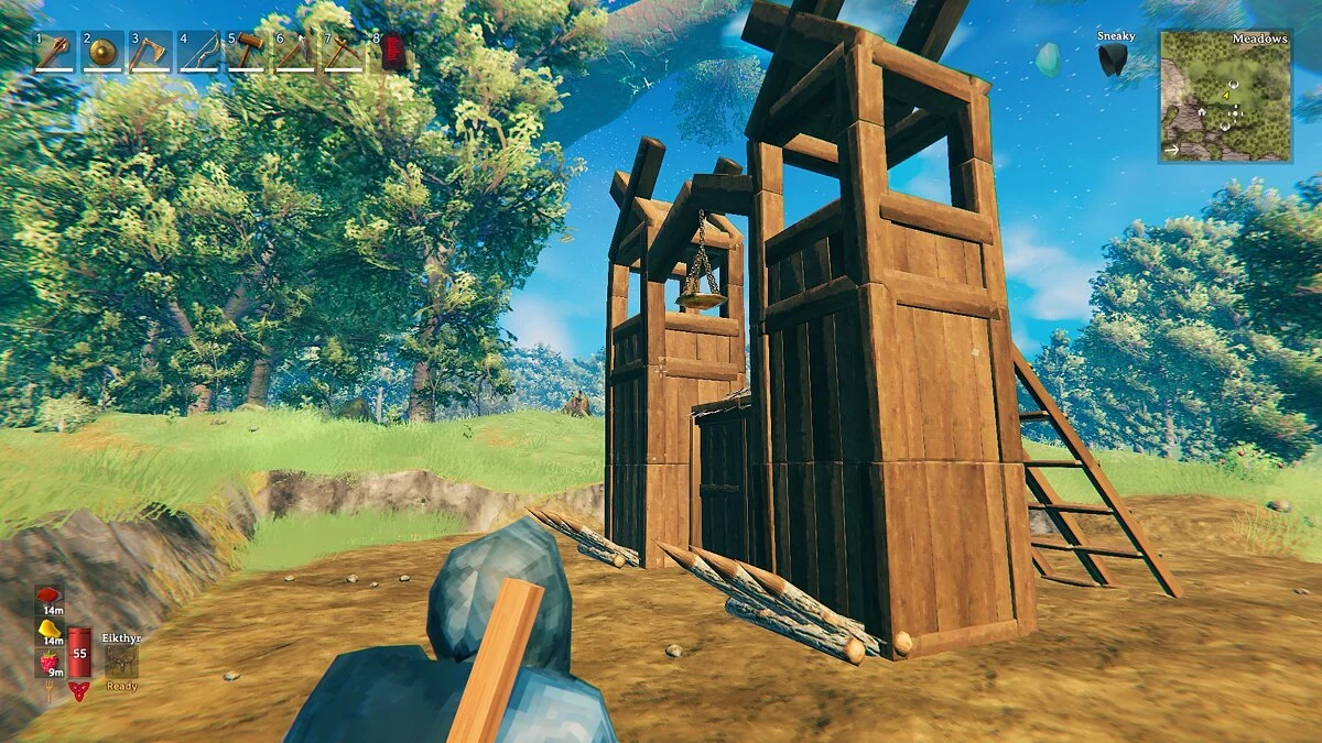Valheim — Вход в сторожку