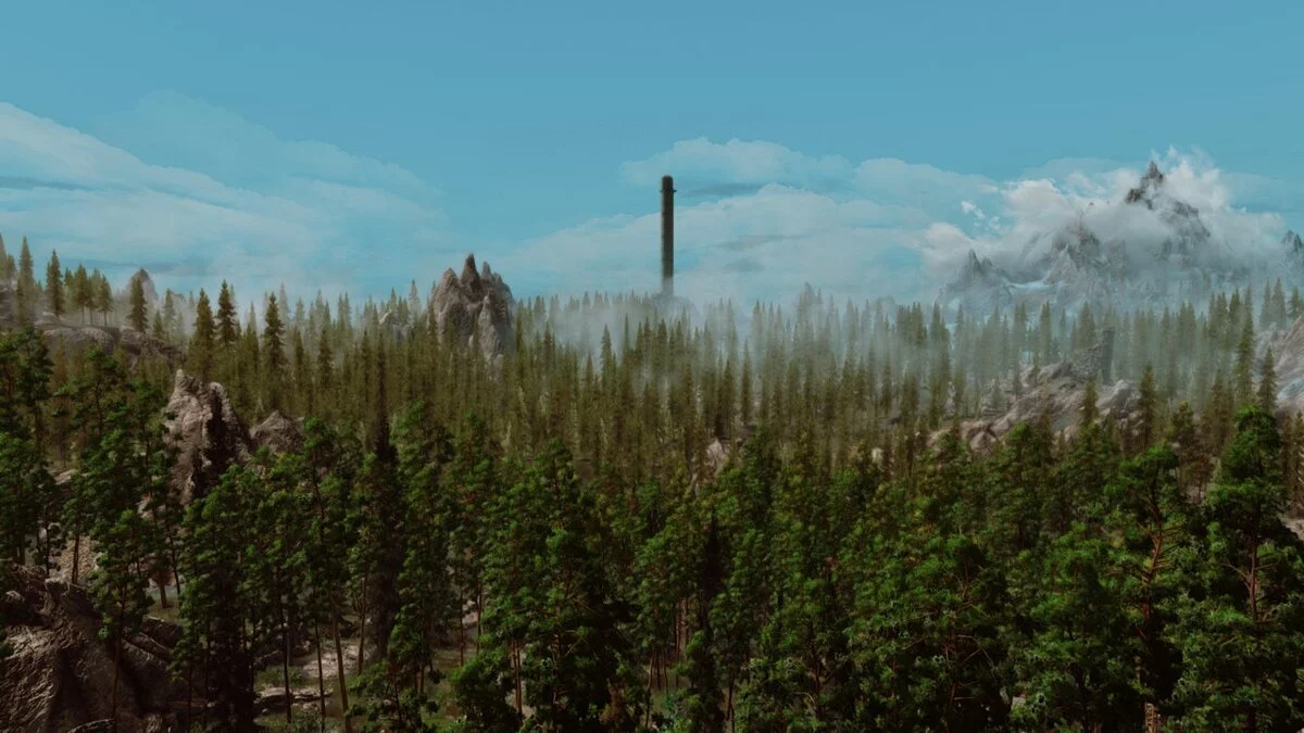 Elder Scrolls 5: Skyrim Special Edition — Скандинавские леса