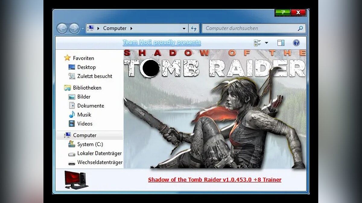 Shadow of the Tomb Raider — Трейнер (+8) [1.0.458.0: Epic & Steam]