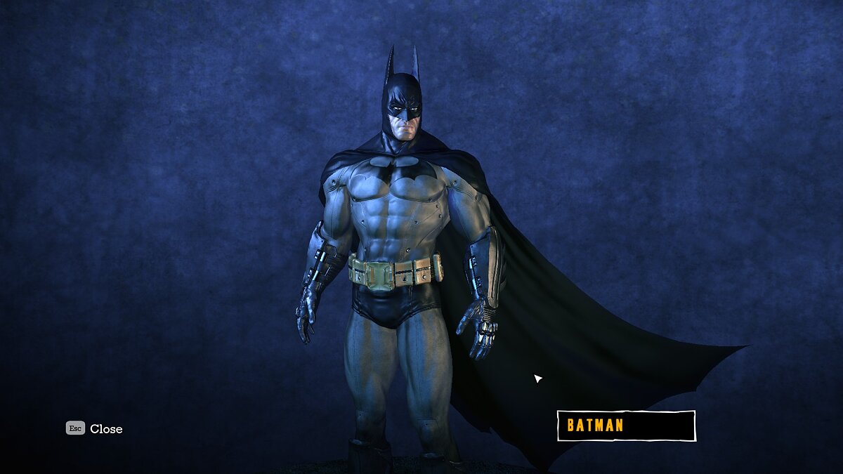 Batman: Arkham Asylum — Бэткостюм Аркхем сити