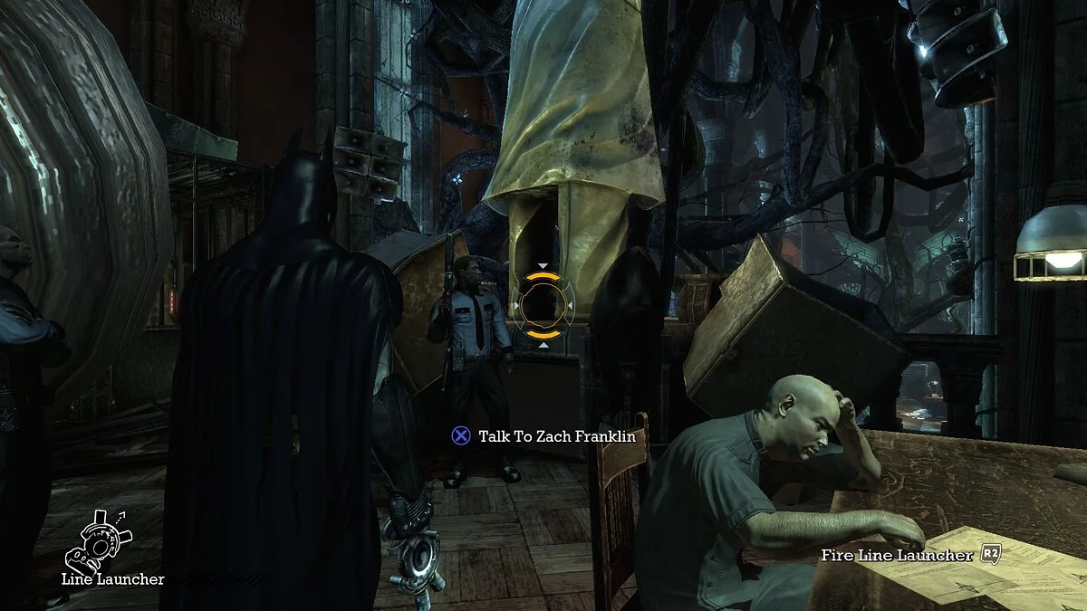 Batman: Arkham Asylum — Иконки кнопок DualShock (PlayStation)