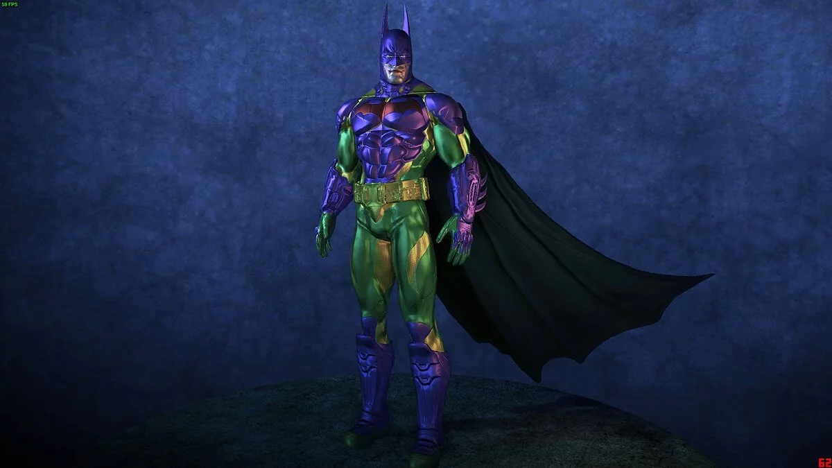 Batman: Arkham Asylum — Белый и Джокеризованный костюмы для Бэтмена