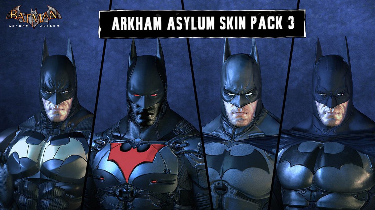 Batman: Arkham Asylum — Набор различной брони часть 3