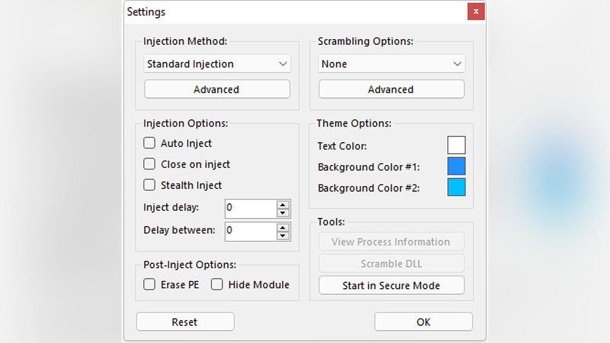 Injector читы. Extreme injector v3. Настройки инжекта. Dll Injection. Диагностика inject.