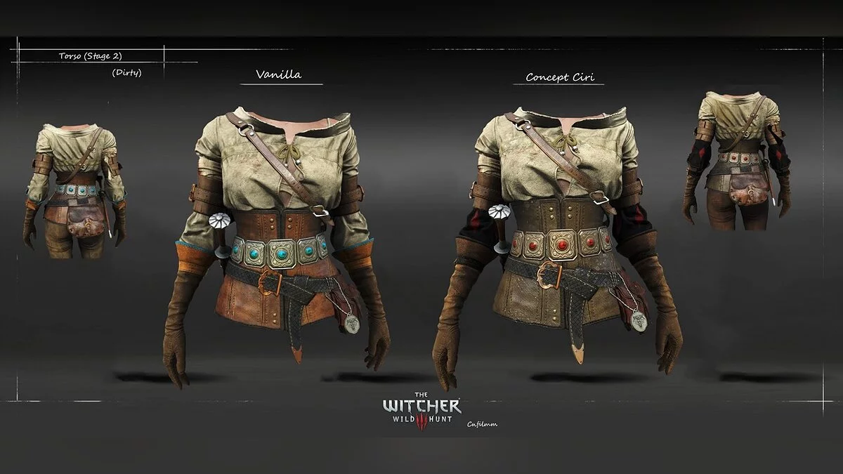 The Witcher 3: Wild Hunt - Complete Edition — Концепты Цири
