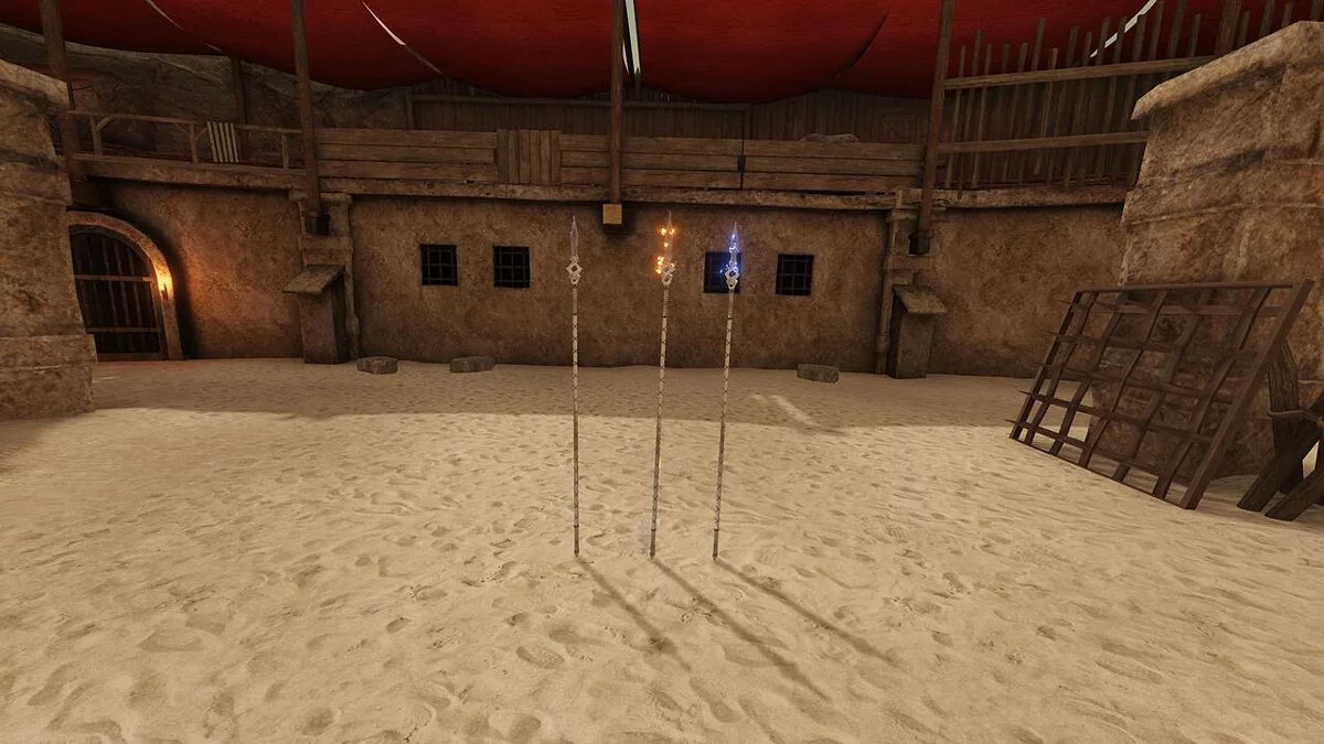 Blade and Sorcery — Копье с магическим кристаллом