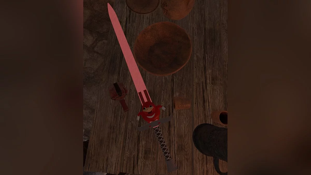 Blade and Sorcery — Меч с «Уганда Наклзом»