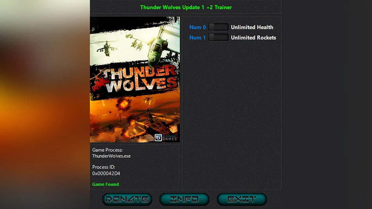 Thunder Wolves — Трейнер (+2) [Update 1]