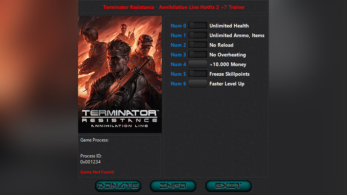 Terminator: Resistance — Трейнер (+7) [1.027 - UPD: 09.02.2022]