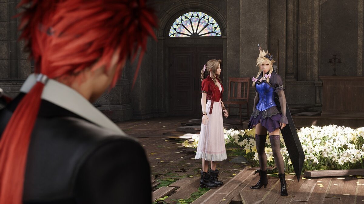 Final Fantasy VII Remake — Короткое обычное платье Клода