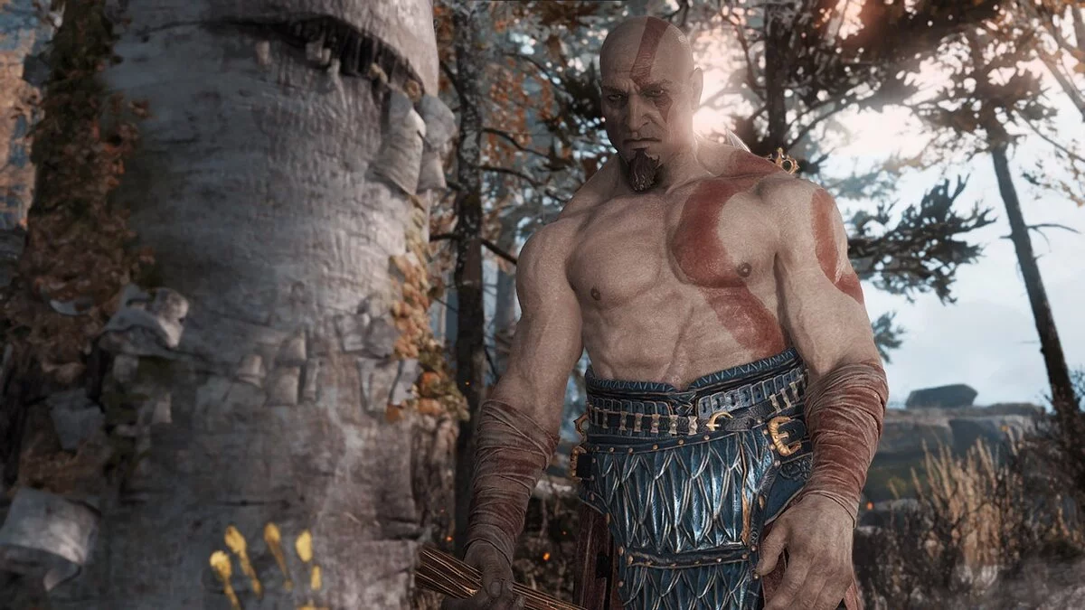 God of War — Эспаньолка Кратоса